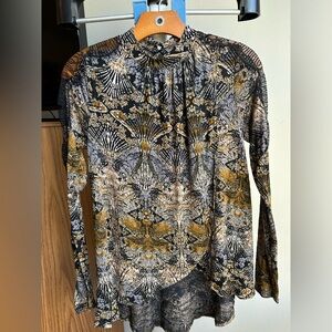 Free People Long Sleeve Blouse